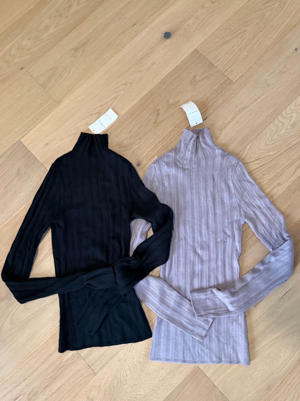 Two Abercrombie turtle necks